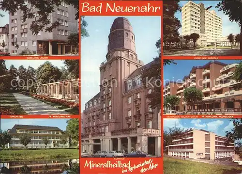 Bad Neuenahr Ahrweiler Kurhaus Kurklinik Juelich Kurkoeln  Kat. Bad Neuenahr Ahrweiler