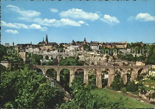 Luxembourg Luxemburg Viadukt  Kat. Luxembourg