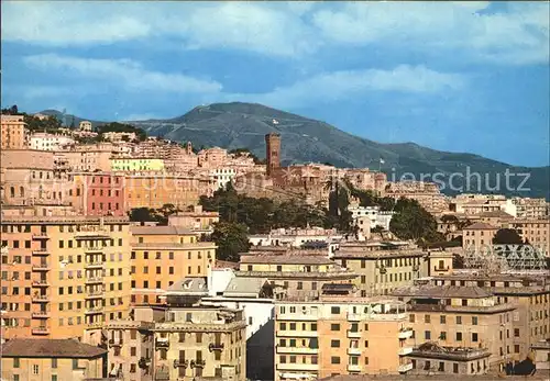 Genova Genua Liguria Ringgraben Berg  Kat. Genova