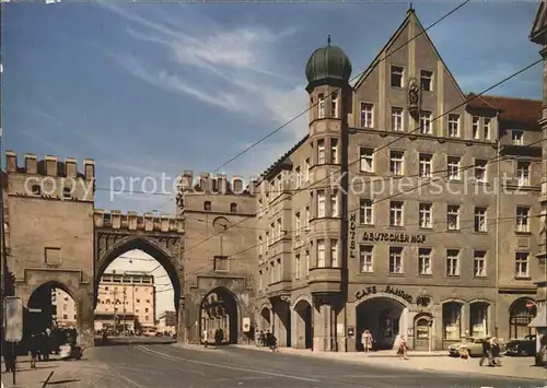 Muenchen Karlstor Hotel Deutscher Hof  Kat. Muenchen