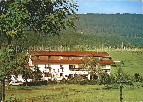 Lackenhaeuser Niederbayern Hotel Pension Bergland  Kat. Neureichenau