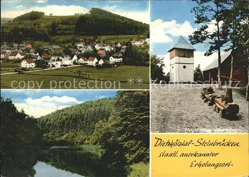 Steinbruecken Freizeitanlage Wilhelmswarte  Kat. Dietzhoelztal