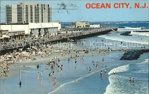 Ocean City New Jersey Boardwalk Shops Strand Kat. Ocean City