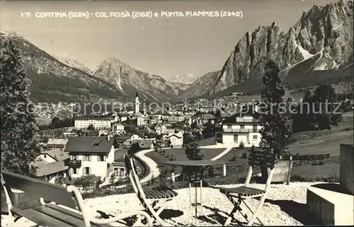 Cortina d Ampezzo Col Rosa Punta Fiammes Kat. Cortina d Ampezzo