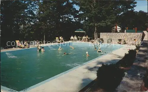 Luray Virginia Shenandoah River Lodge Swimming Pool Kat. Luray