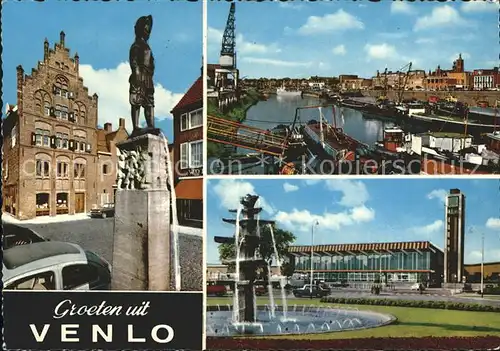 Venlo Denkmal Hafen Brunnen Kat. Venlo
