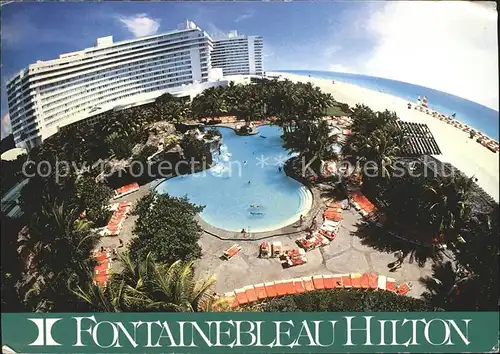 Miami Beach Fontainebleau Hilton Kat. Miami Beach