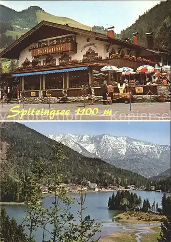 Spitzingsee Postgasthof und Panorama Kat. Schliersee
