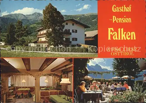 Lienz Tirol Gasthof Pension Falken Kat. Lienz