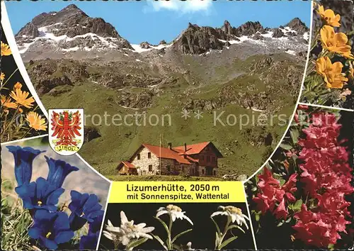 Lizumerhuette Sonnenspitze Wattental Kat. Hall in Tirol
