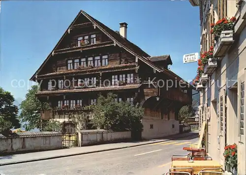 Gersau Vierwaldstaettersee Haus zur Gerbe /  /