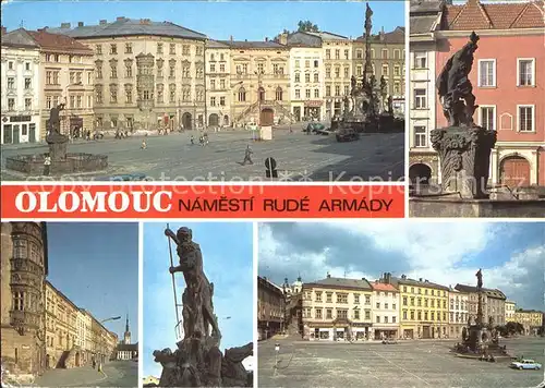 Olomouc Marktplatz Denkmal  Kat. Olomouc