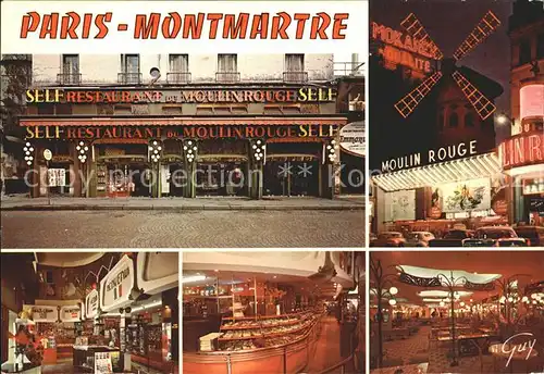 Paris Restaurant Moulin Rouge Kat. Paris