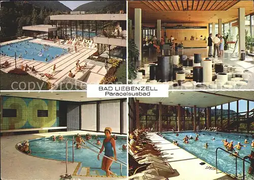 Bad Liebenzell Paracelsusbad Kurmittelhaus Thermal Hallenbad Kat. Bad Liebenzell