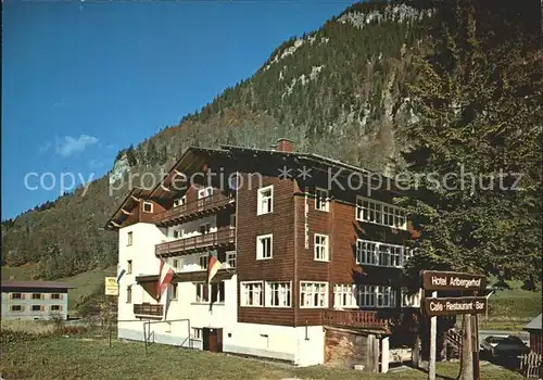 Kloesterle Vorarlberg Hotel Arlberger Hof Kat. Kloesterle