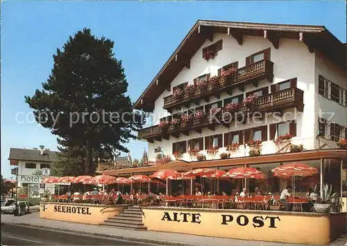 Tegernsee Hotel Alte Post und Schlosscafe Kat. Tegernsee