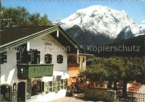 Ramsau Berchtesgaden Berggasthof Pension Zipfhaeusl Alpenblick Kat. Ramsau b.Berchtesgaden
