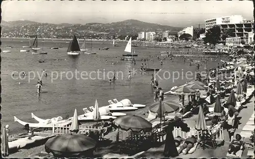 Juan les Pins Strandleben Kat. Antibes