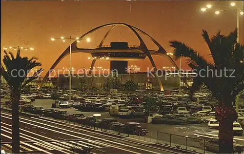 Los Angeles California Theme Building at Night Kat. Los Angeles