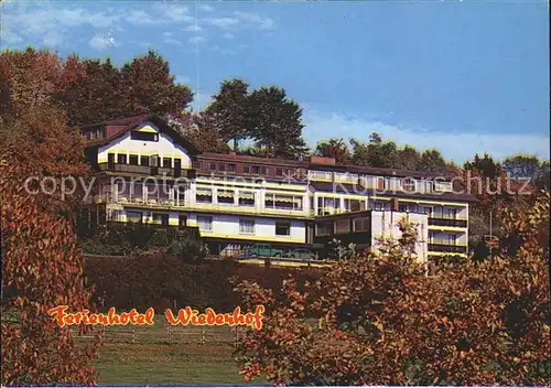 Baustert Landhaus Ferienhotel Wiedenhof Kat. Baustert