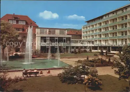 Bad Wildungen Sanatorium Wicker Kat. Bad Wildungen