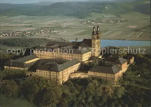 Kloster Banz Fliegeraufnahme Kat. Bad Staffelstein