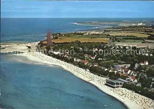 Laboe Fliegeraufnahme Srand Kat. Laboe