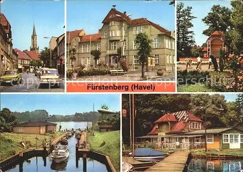 Fuerstenberg Havel Havelschleuse Ernst Thaelmann Strasse Kat. Fuerstenberg