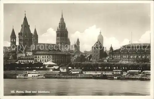 Mainz Rhein Dom Stadthalle 