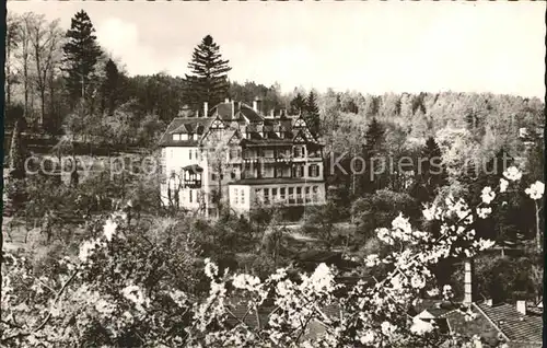 Bad Liebenstein FDGB Volksheilbad Kurheim Haus Thueringen Kat. Bad Liebenstein