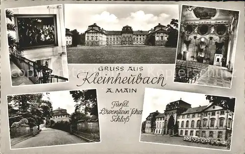 Kleinheubach Fuerstl. Loewensteinsches Schloss  Kat. Kleinheubach