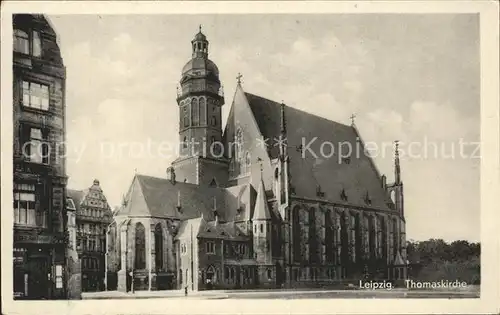 Leipzig Thomaskirche  Kat. Leipzig