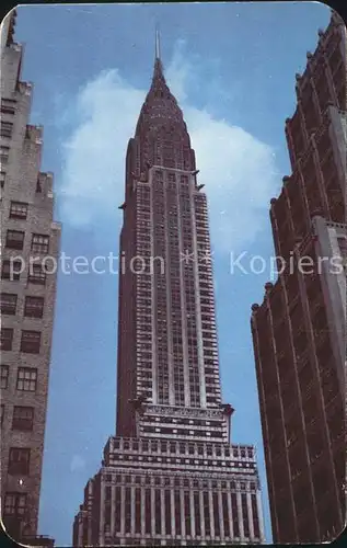 New York City Chrysler Building  / New York /