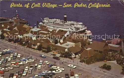 San Pedro California Ports Call Village  Kat. San Pedro