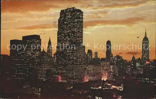 New York City Midtown Skyline / New York /
