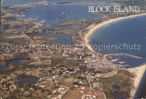 Block Island Fliegeraufnahme Kat. Block Island