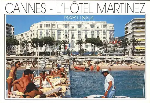 Cannes Alpes Maritimes Hotel Martinez  Kat. Cannes