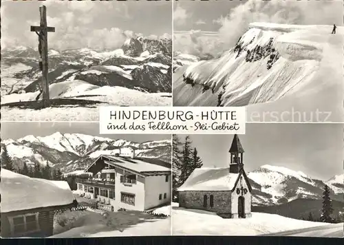 Reit Winkl Hindenburg Huette Fellhorn Ski Gebiet  Kat. Reit im Winkl