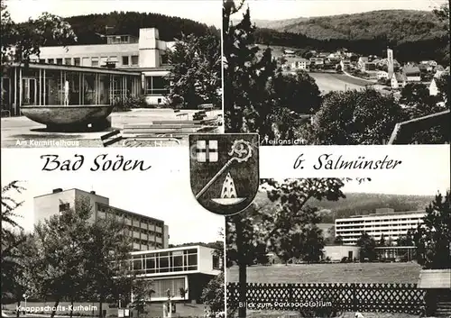 Bad Soden Salmuenster Kurmittelhaus Parksanatorium  Kat. Bad Soden Salmuenster