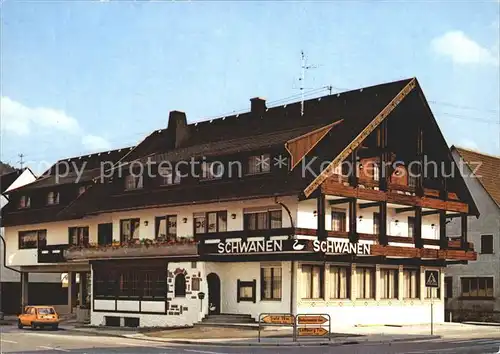 Glatten Freudenstadt Hotel Restaurant Schwanen Kat. Glatten