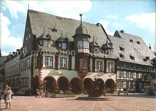 Goslar Marktplatz Hotel Kaiserworth Kat. Goslar