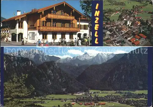 Inzell Gasthof Gebirgspanorama Kat. Inzell