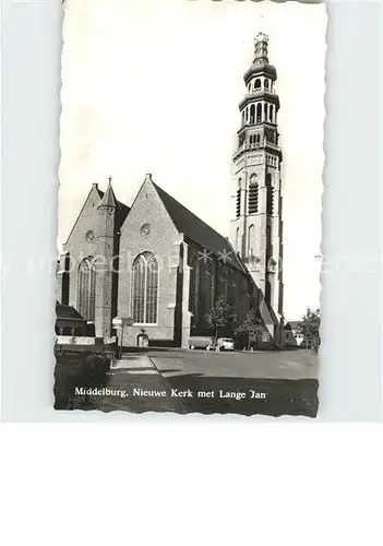 Middelburg Zeeland Nieuwe Kerk Lange Jan Kat. Middelburg