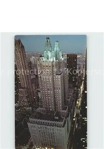 New York City Hotel Waldorf Astoria Park Avenue / New York /