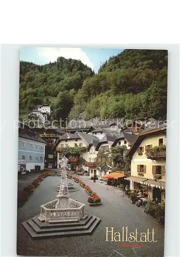 Hallstatt Salzkammergut Marktplatz Kat. Hallstatt