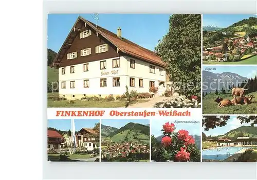 Oberstaufen Weissach Finkenhof Kat. Oberstaufen