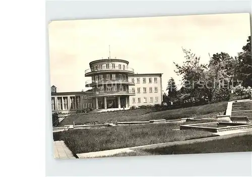 Gernrode Harz FDGB Ferienheim Fritz Heckert Kat. Gernrode Harz