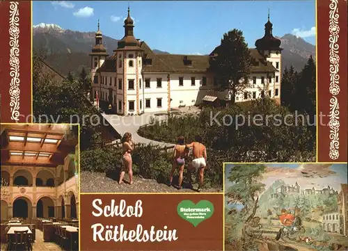 Admont Steiermark Schloss Roethelstein Kat. Admont