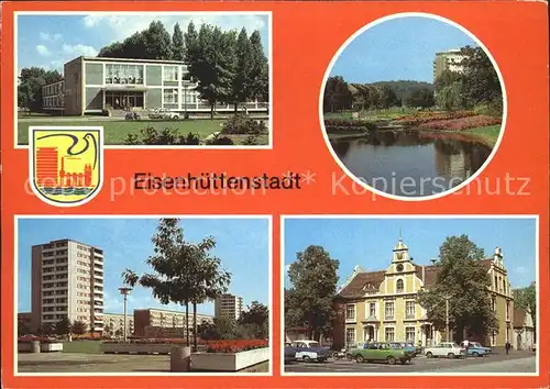 Eisenhuettenstadt Diehloer Strasse Lilienthal  Ring Marx  Engels  Platz Kat. Eisenhuettenstadt