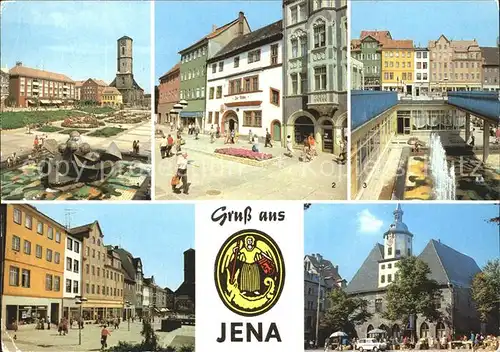 Jena Platz der Kosmonauten Johannisstrasse Historisches Rathaus Kat. Jena